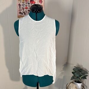 Nique White Tank Top
